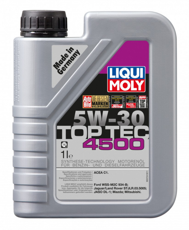 Ulei motor Liqui Moly Top Tec 4500 5W 30 1L 3724 piesa NOUA