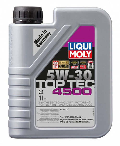 Ulei motor Liqui Moly Top Tec 4500 5W 30 1L 3724 piesa NOUA