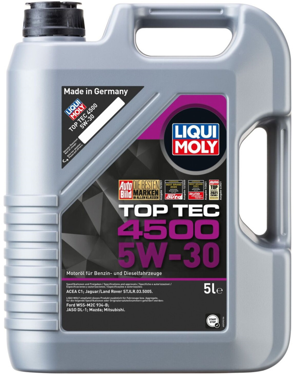 Ulei Motor Liqui Moly Top Tec 4500 5W-30 5L 2318