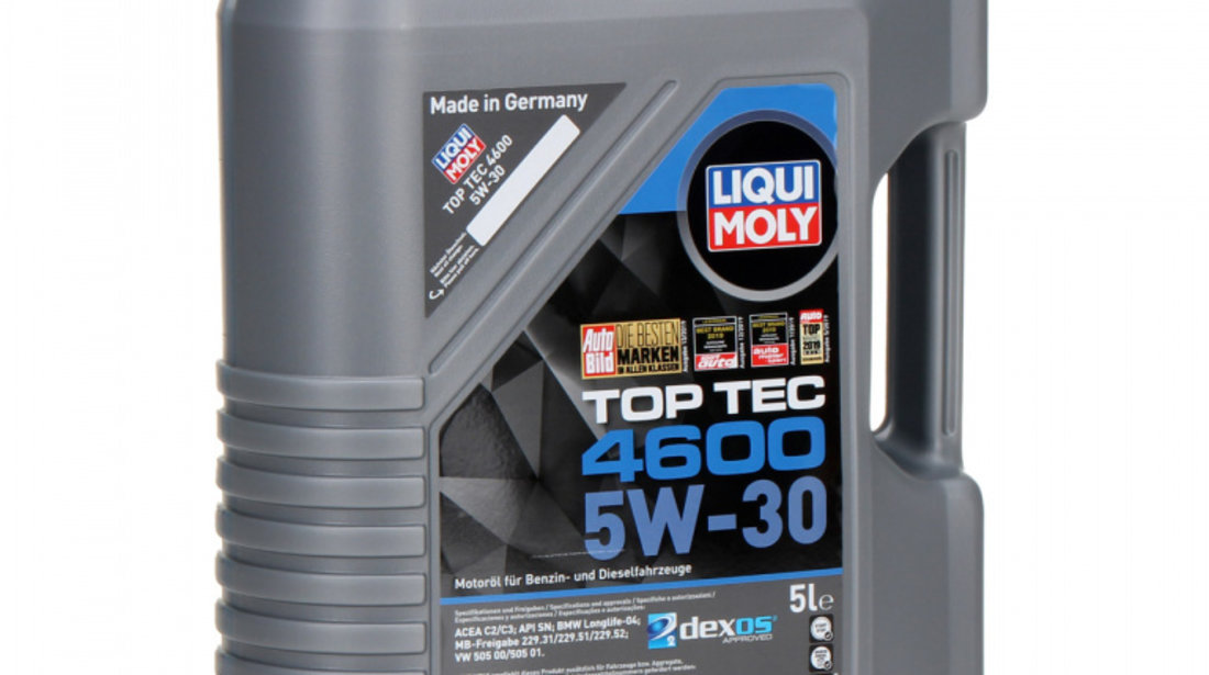 Ulei Motor Liqui Moly Top Tec 4600 5W-30 5L 2316