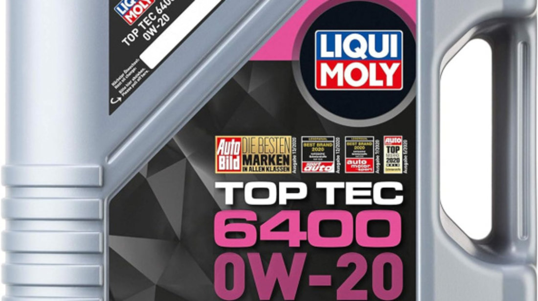 Ulei Motor Liqui Moly Top Tec 6400 0W-20 5L 21585