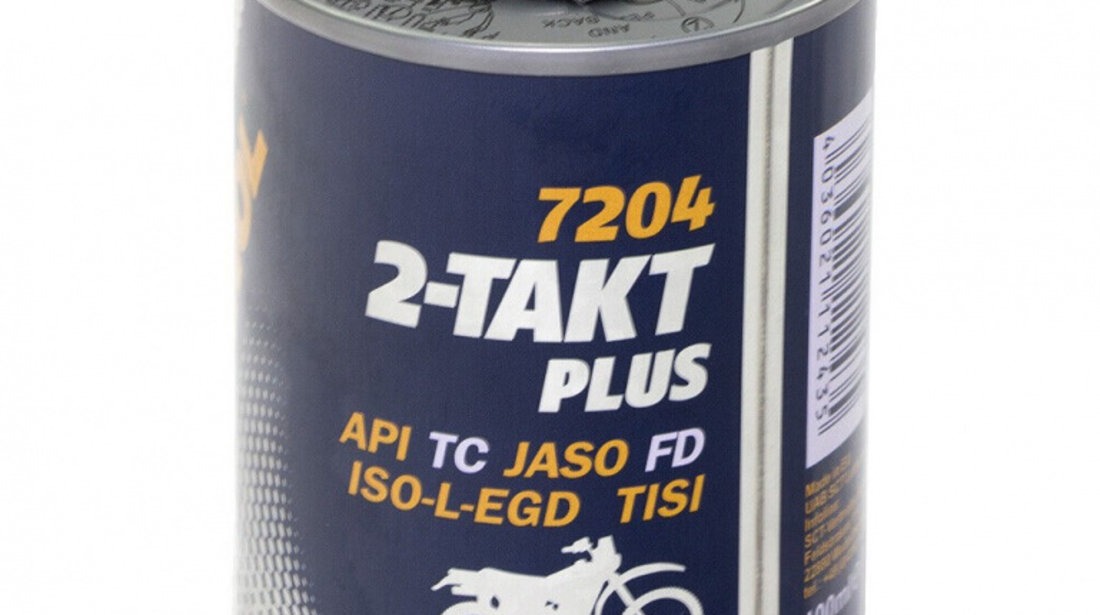 Ulei Motor Mannol 2T Takt Plus Aprilia Gilera Kymco Italjet 100ML MN7204-01ME