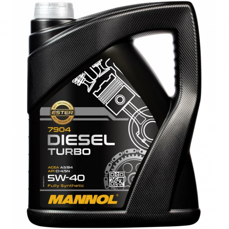 Ulei Motor Mannol Diesel Turbo 5W-40 5L MN7904-5