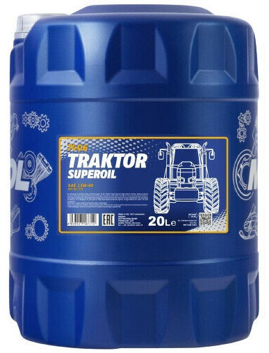 Ulei Motor Mannol Traktor Superoil 15W-40-20L MN7406-20