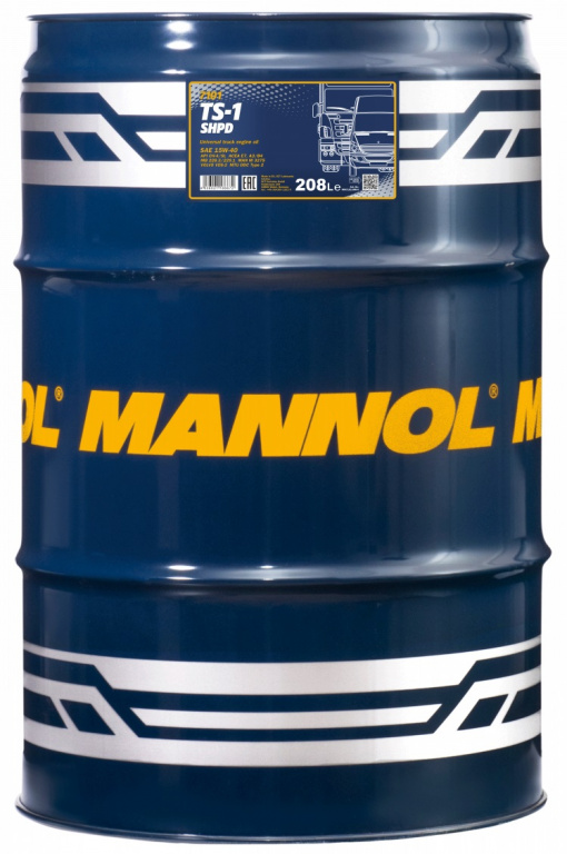 Ulei Motor Mannol TS-1 SHPD 15W-40-208L MN7101-DR
