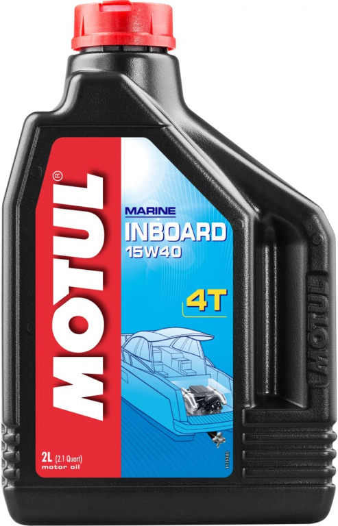 Ulei Motor Marine Motul Inboard Tech 4T 15W-40 2L 106363