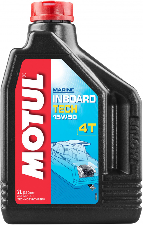 Ulei Motor Marine Motul Inboard Tech 4T 15W-50 2L 101741