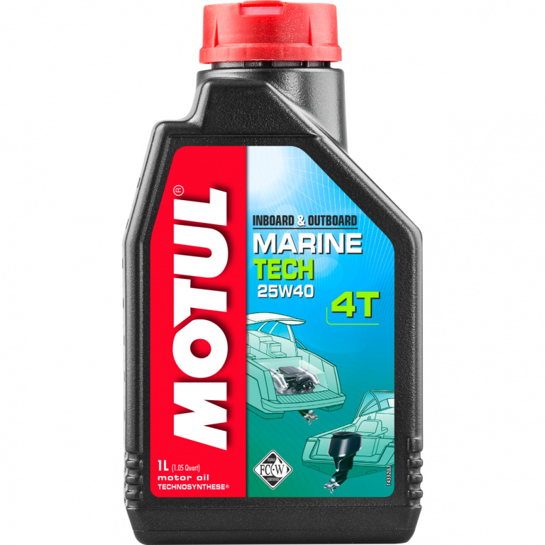 Ulei Motor Marine Motul Marine Tech 25W-40 4T 1L 107757