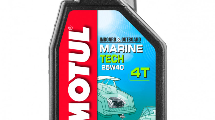 Ulei Motor Marine Motul Marine Tech 25W-40 4T 1L 107757