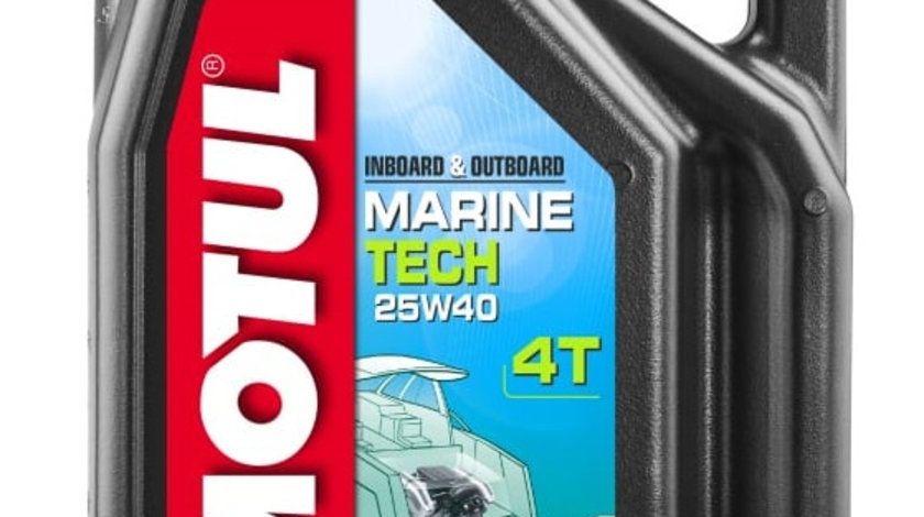 Ulei Motor Marine Motul Marine Tech 25W-40 4T 5L 107716