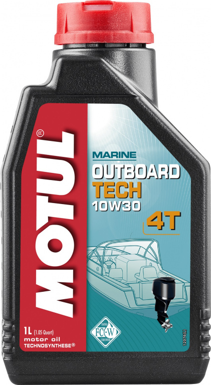 Ulei Motor Marine Motul Outboard Tech 10W-30 4T 1L 106453