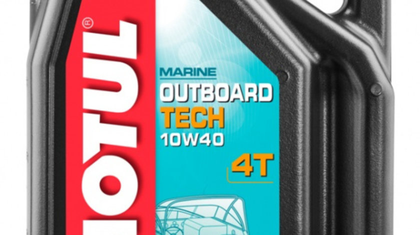 Ulei Motor Marine Motul Outboard Tech 10W-40 4T 5L 106354