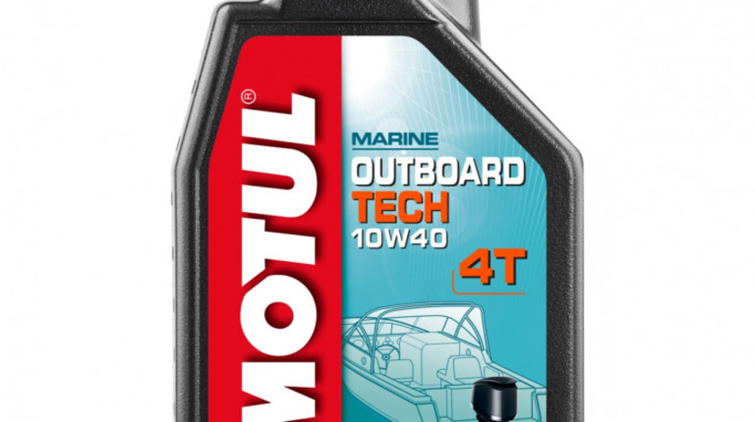 Ulei Motor Marine Motul Outboard Tech 10W-40 4T 1L 106397