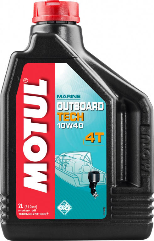 Ulei Motor Marine Motul Outboard Tech 10W-40 4T 2L 106368