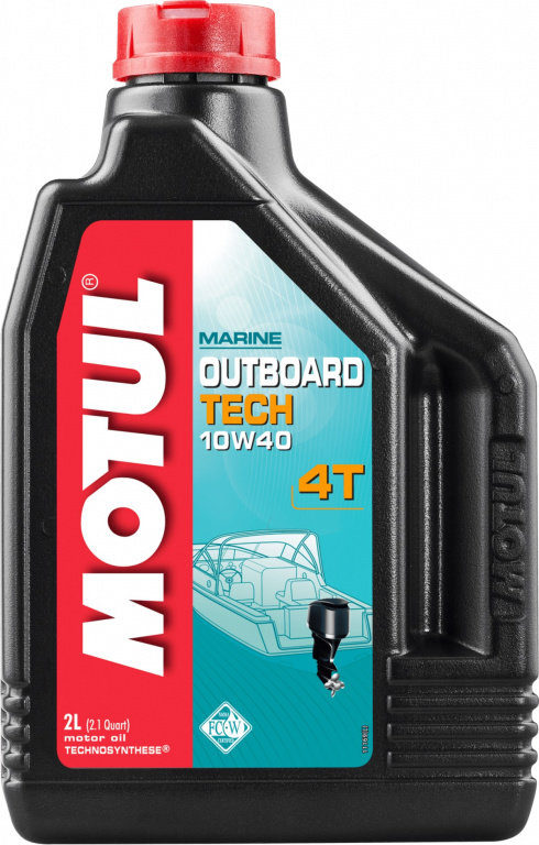 Ulei Motor Marine Motul Outboard Tech 10W-40 4T 2L 106368
