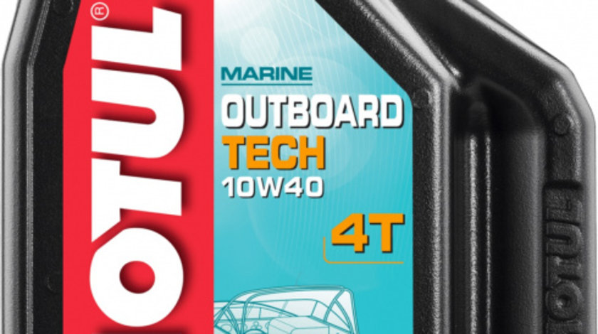 Ulei Motor Marine Motul Outboard Tech 10W-40 4T 2L 106368