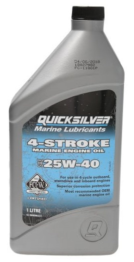 Ulei Motor Marine Quicksilver 25W40 1L Mine