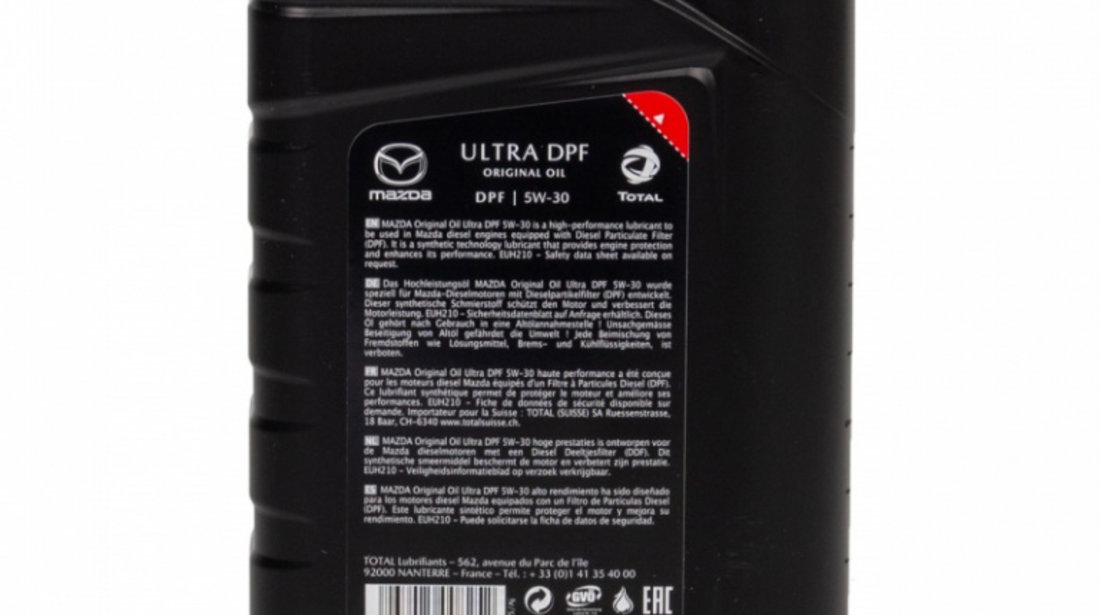 Ulei Motor Mazda Ultra Dpf 5W-30 1L 183419