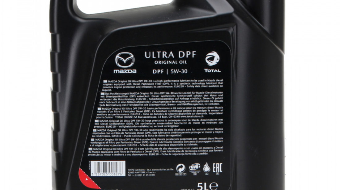 Ulei Motor Mazda Ultra Dpf 5W-30 5L 206477