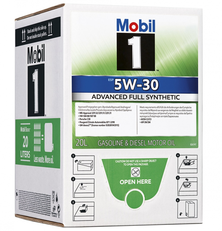Ulei Motor Mobil Esp Formula 5W-30 20L Mobil Boxx 1L