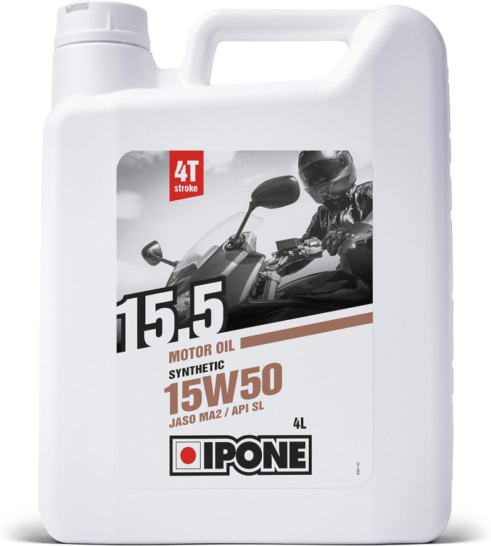 Ulei Motor Moto Ipone 15.5 4T 15W-50 Semi-Syntetic 4L 800063