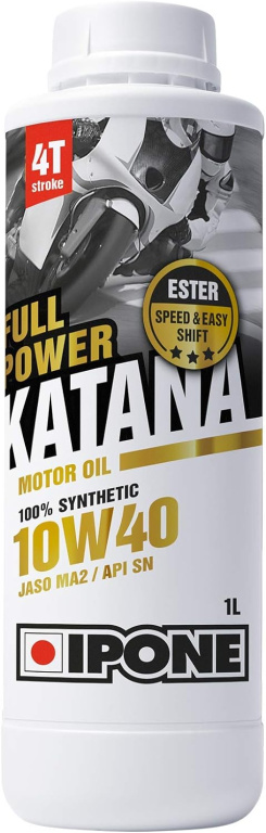 Ulei Motor Moto Ipone Full Power Katana 10W-40 100% Syntetic 1L 800359