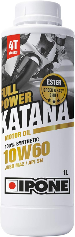 Ulei Motor Moto Ipone Full Power Katana 10W-60 100% Synthetic 1L 800353