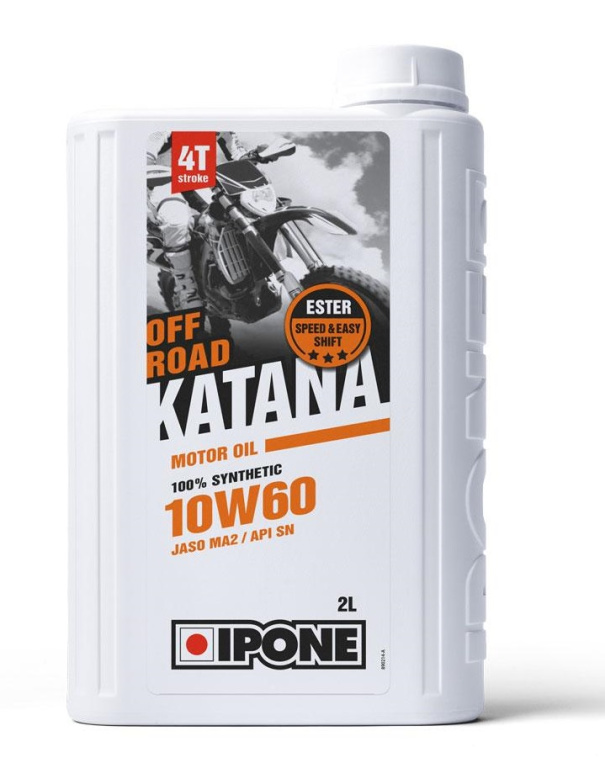 Ulei Motor Moto Ipone Katana Off Road 10W-60 100% Syntetic 2L 800364