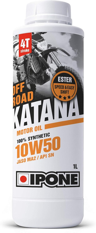 Ulei Motor Moto Ipone Katana Off Road 4T 10W-50 100% Syntetic 1L 800015