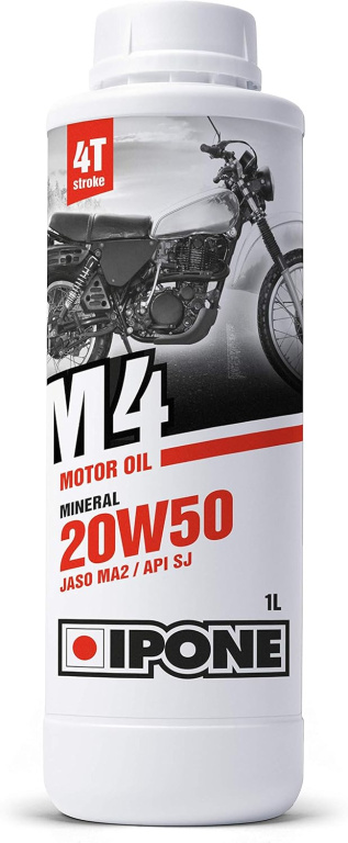 Ulei Motor Moto Ipone M4 4T 20W-50 Mineral 1L 800068