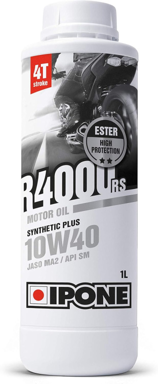 Ulei Motor Moto Ipone R4000 RS 4T 10W-40 Semi-Syntetic 1L 800028