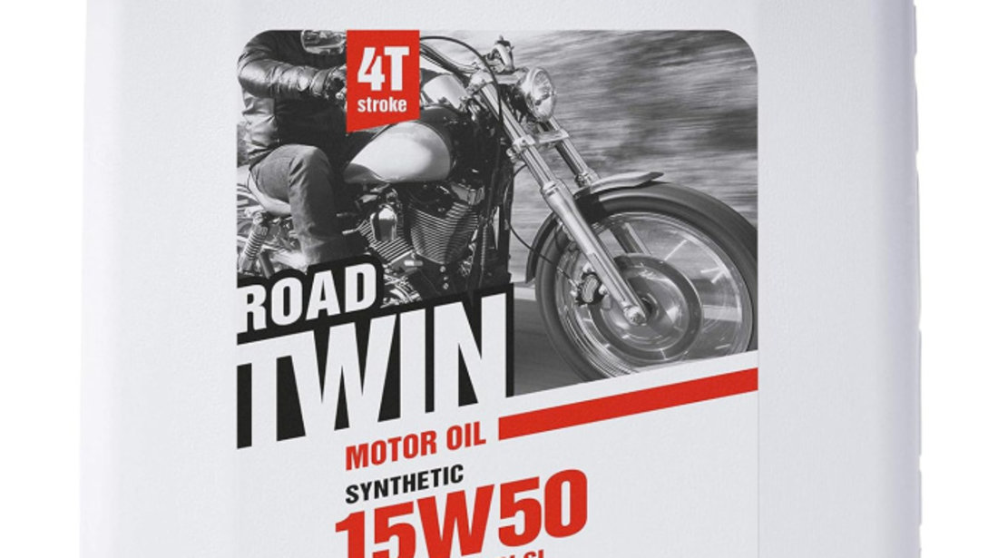 Ulei Motor Moto Ipone Road Twin 15W-50 Semi-Syntetic 4L 800050