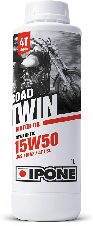 Ulei Motor Moto Ipone Road Twin 15W-50 Semi-Syntetic 1L 800049
