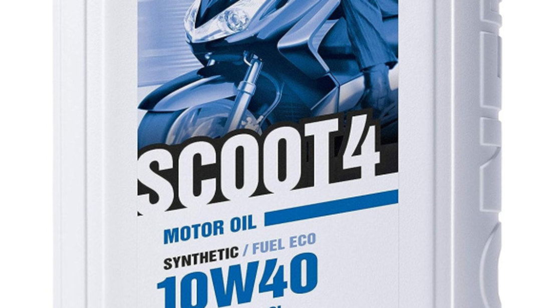 Ulei Motor Moto Ipone Scoot 4 10W-40 Semi-Synthetic 2L 800384