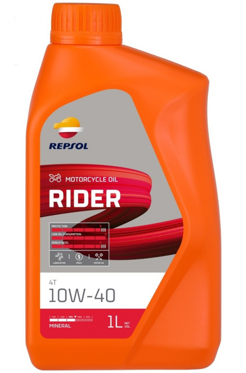 Ulei Motor Moto Repsol Rider 4T 10W-40 1L RPP2130MHC