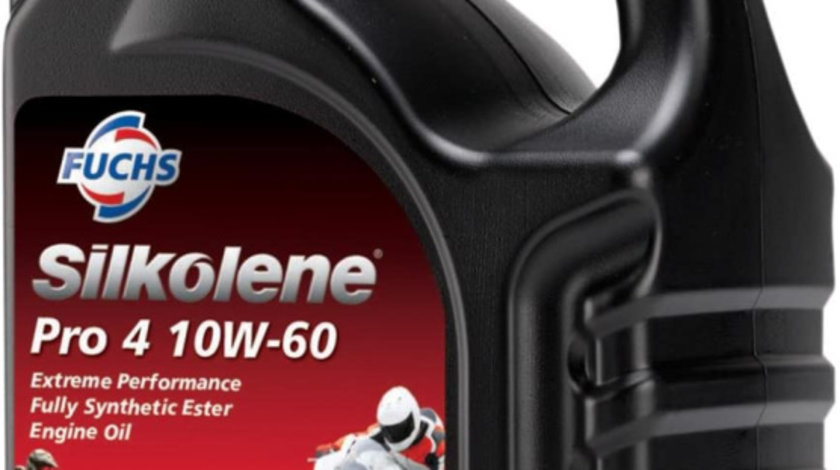 Ulei Motor Moto Silkolene 4T PRO 4 10W60 - XP 4L