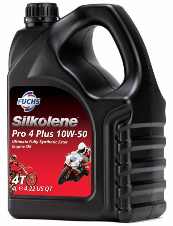 Ulei Motor Moto Silkolene 4T PRO 4 PLUS 10W50 4L