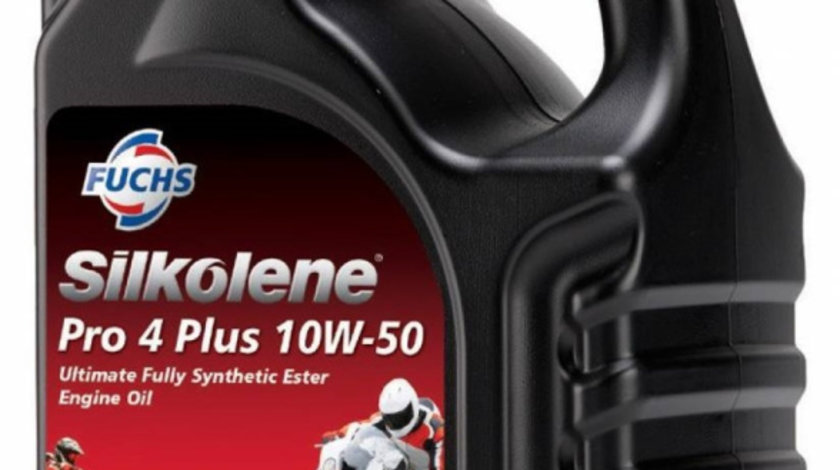 Ulei Motor Moto Silkolene 4T PRO 4 PLUS 10W50 4L