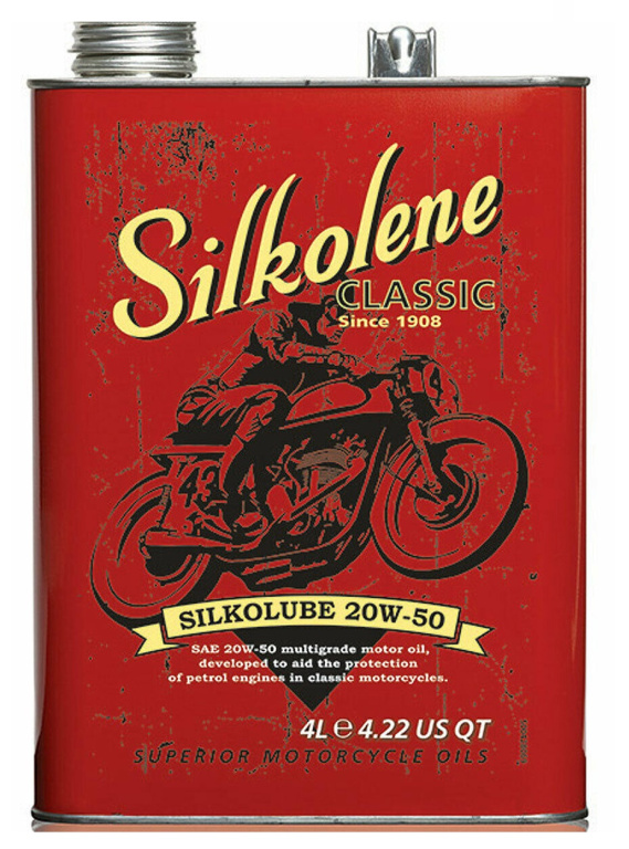 Ulei Motor Moto Silkolene SILKOLUBE 20W-50 4L MET