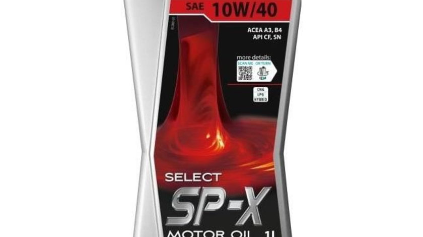 Ulei Motor Motorex Select SP-X SAE 10W-40 1L 291554