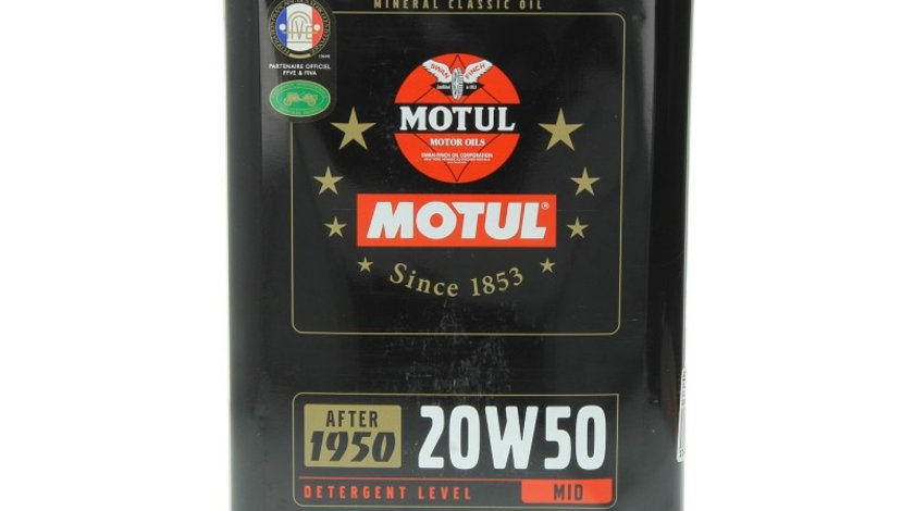 Ulei motor Motul 2100 Classic Oil 20W50 2L CLASSICOIL20W502L piesa NOUA