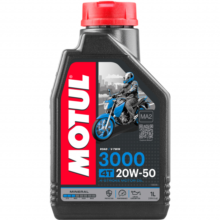 Ulei Motor Motul 3000 4T 20W-50 1L 107318