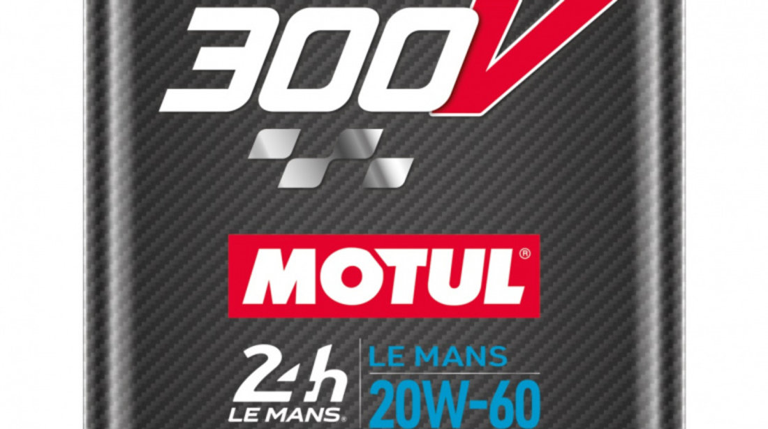 Ulei Motor Motul 300V 24H Le Mans Ester Core® Technology Car Racing Motor Oil 20W-60 2L 110824