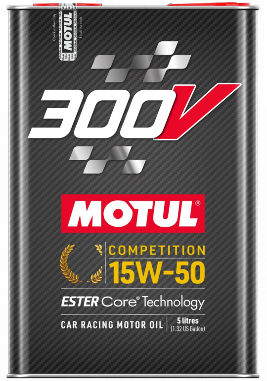 Ulei Motor Motul 300V Competition Ester Core® Technology 15W-50 5L 110861