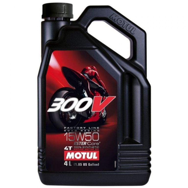 Ulei motor Motul 300V Factory Line 4T 15W-50 4L 104129