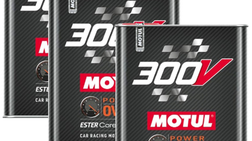 Ulei Motor Motul 300V Power Ester Core® Technology Car Racing Motor Oil 0W-8 2L 110854