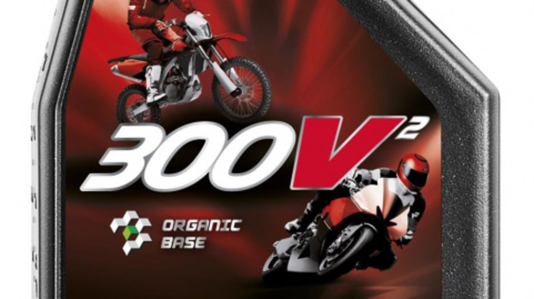 Ulei Motor Motul 300V2 Factory Line Road/Off Road Ester Core® Racing Motor Oil 4T 10W-50 1L 108586