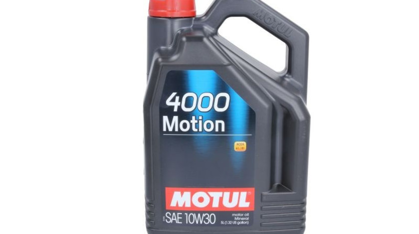 Ulei motor Motul 4000 Motion 10W30 5L 4000 MOTION 10W30 5L piesa NOUA