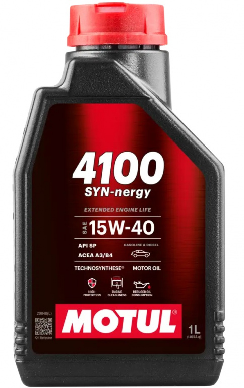 Ulei Motor Motul 4100 SYN-nergy Spec 15W-40 1L 113149