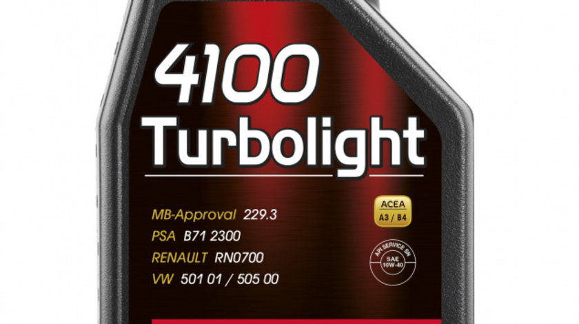 Ulei Motor Motul 4100 Turbolight 10W-40 1L 108644
